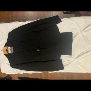 Tahiti suit with tags, gold clasp on jacket, very crisp looking